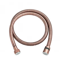 Шланг душевой двухзагибный 1,5 м, TURN-FREE, латунь, покрытие 