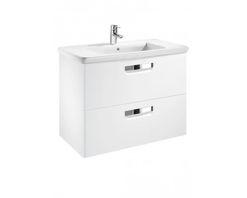 GAP Тумба под раковину GAP 80, белая матовая, ROCA
