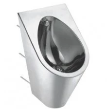 Настенный  антивандальный писсуар крепление через стену.