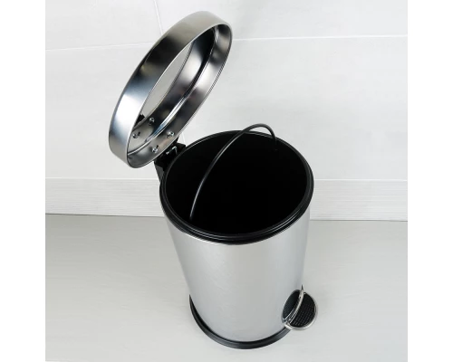 Ведро с крышкой 8 л FIXSEN хром (FX-34024A)