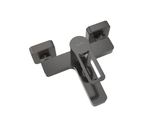 Смеситель для ванны TOKITO KOBE вороненая сталь (TOK-KOB-1014)