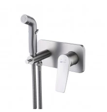 Bronx Смеситель для биде, без излива встраивамемый гигиен.душ,р/ОД, графит, LM, LM3720GM