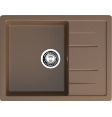 GRANFEST Мойка композит QUADRO GF-Q--650L чаша с крылом  650*500мм  терракот  арт.GF-