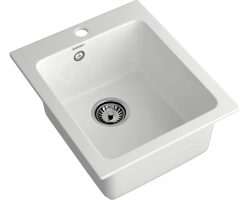 GRANFEST Мойка композит PRACTIK  GF-P--505  1-чаш. 427*505  мм  иней арт.GF-