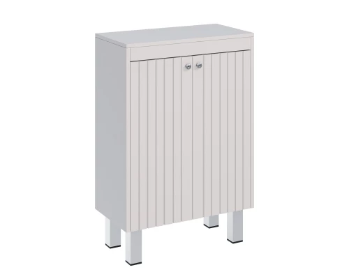 Шкаф Lemark ROMANCE 60 см подвесной/напольный, с откидной корзиной для белья, цвет корпуса, фасада: 