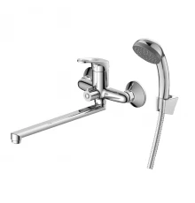 DR21 Смеситель для ванны, пов.излив 272мм, р/ОД, хром, DR, DR21043