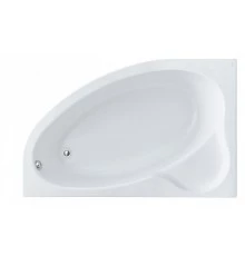 ЭДЕРА Ванна акриловая 170х100 см., левая, без монтажного комплекта, САНТЕК