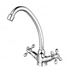 Vista Смеситель для кухни, выс.пов.излив 149мм, р/ДВ, хром, LM, LM7604C