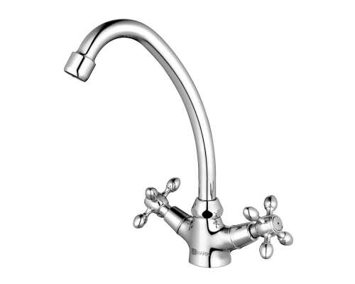 Vista Смеситель для кухни, выс.пов.излив 149мм, р/ДВ, хром, LM, LM7604C