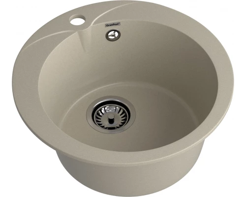 GRANFEST Мойка композит RONDO GF-R--480  D=480 мм  топаз  арт.GF-