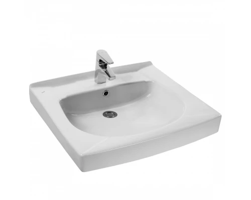 ПИЛОТ Умывальник 60/60 см. над стир.машиной, хр.кольцо, САНТЕК