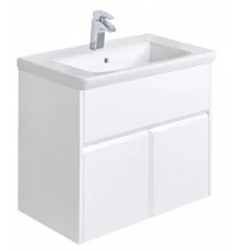 UP Тумба под раковину GAP 80, белый глянец, ROCA