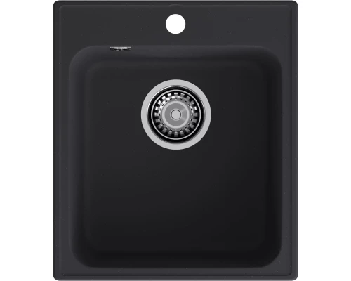 GranFest QUARZ (ECO-17) Мойка  1-чаш. 420*480 (черный)