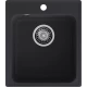 GranFest QUARZ (ECO-17) Мойка  1-чаш. 420*480 (черный)