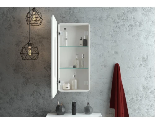 Зеркало-шкаф Elliott LED 400х800 левый
