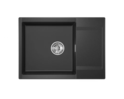 Кухонная мойка GRANULA (7003, ЧЕРНЫЙ)