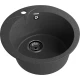 GRANFEST Мойка композит RONDO GF-R--480  D=480 мм графит арт.GF-