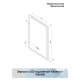 Зеркало Glamour LED с многофункциональной панелью 700х900