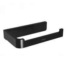 Держатель для туалетной бумаги SMOOTH LINE открытый, черный