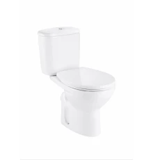 MITOS Унитаз-компакт, косой выпуск, 2-х режимная арматура, ROCA