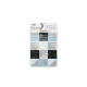 Коврик для ванной Fixsen Visa 1-ый FX-5005Z, серо-бирюзовый, 50х80см