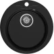 GRANFEST Мойка композит RONDO GF-R--480  D=480 мм  черный  арт.GF-