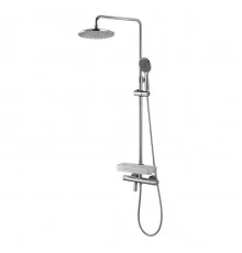 Tropic Смеситель для ванны-душа, пов.аэратор  верх.лейка'Троп.дождь',Терм, хром, LM, LM7010C