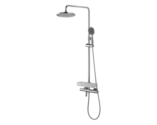 Tropic Смеситель для ванны-душа, пов.аэратор  верх.лейка'Троп.дождь',Терм, хром, LM, LM7010C