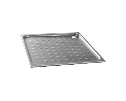 Душевой поддон из нержавеющей стали 800x800 мм