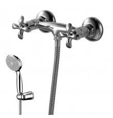 Flora Смеситель для душа, без излива р/ДВ, хром, LM, LM0103C