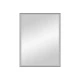 Зеркало Frame Black LED 600х800