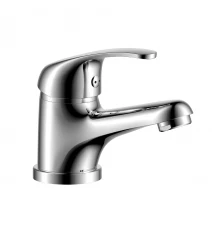 Y35 Смеситель для раковины, монолит.излив 129мм, р/ОД, хром, ROS, Y35-11