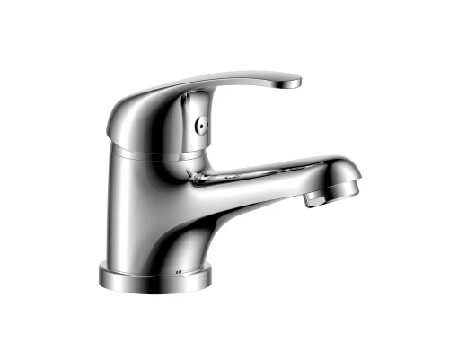 Y35 Смеситель для раковины, монолит.излив 129мм, р/ОД, хром, ROS, Y35-11