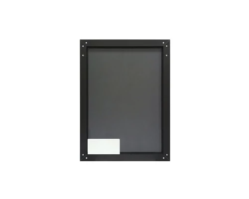 Зеркало "Solid Black LED" 600х800, реверсивное крепление