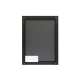 Зеркало "Solid Black LED" 600х800, реверсивное крепление