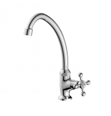 DR54 Кран для кухни, выс.пов.излив 134мм, р/ОД, хром, DR, DR54010