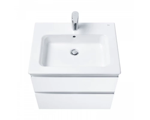 GAP Тумба под раковину GAP 60, белый глянец, 2 ящ., ROCA