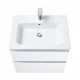 GAP Тумба под раковину GAP 60, белый глянец, 2 ящ., ROCA
