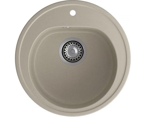 GRANFEST Мойка композит RONDO GF-R--510  508*505 мм  топаз   арт.GF-
