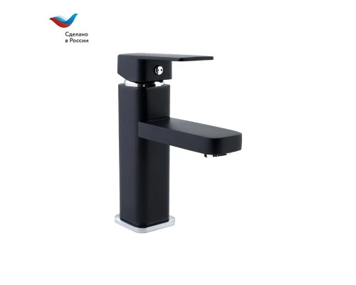 ЦВЕТ Смеситель для умывальника , одноручный, Н10 черный,  СЛАВЕН, Н1Ч., ПОД ЗАКАЗ