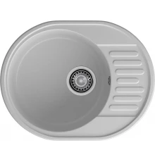 GranFest QUARZ (ECO-58) Мойка чаша+кр 620*480 (серый)