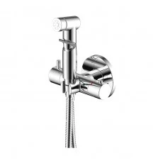 X25 Смеситель для биде, гигиен.душ на стену, Терм, хром, ROS, X25-58