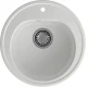 GRANFEST Мойка композит RONDO GF-R--510  508*505 мм  иней  арт.GF-