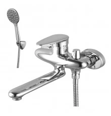 Status Смеситель для ванны, плоск.пов.излив 234мм боковой дивертор, р/ОД, хром, LM, LM4414C