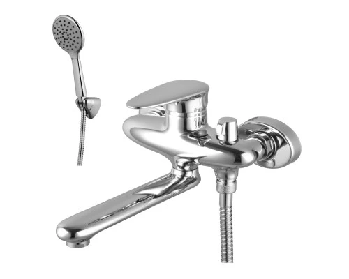 Status Смеситель для ванны, плоск.пов.излив 234мм боковой дивертор, р/ОД, хром, LM, LM4414C