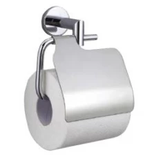 Держатель для туалетной бумаги с крышкой Line матовый