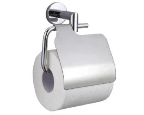 Держатель для туалетной бумаги с крышкой Line матовый