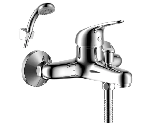 Y40 Смеситель для ванны, монолитный излив 160мм(к/40), р/ОД, хром, ROS, Y40-31