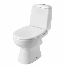 ЦЕЗАРЬ Унитаз-компакт, 2-режимная арматура (Oliveira), сиденье дюропласт Soft-close, САНТЕК