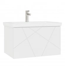 Тумба под раковину VIGO Geometry 70 подвесная белый (034)